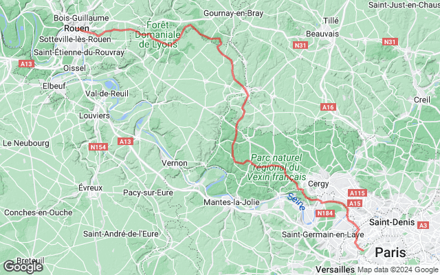 Paris → Rouen