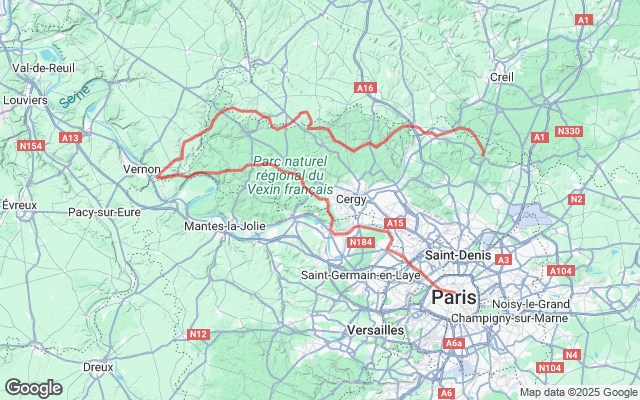 Paris → Luzarches